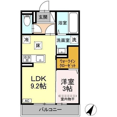 パストラル　ヴィラの物件間取画像